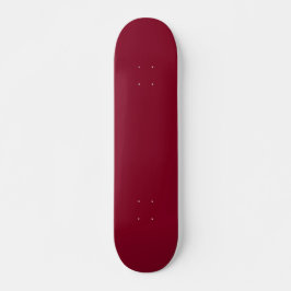 Skate Burgundy Solid Color