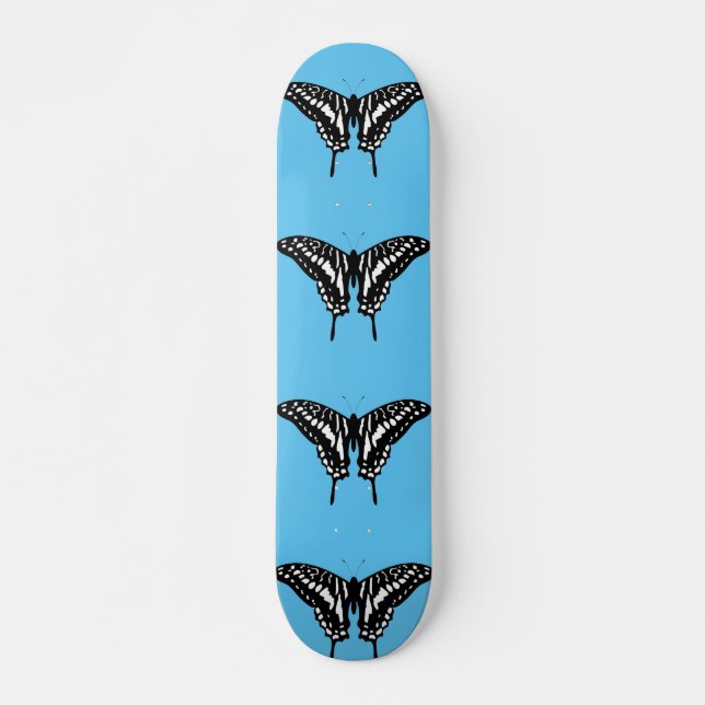 SKATE BUTTERFLY BLUE SKATEBOARDS (Frente)