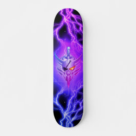 SKATE CABEÇA DE CRÂNIO GUERREIRO VÍKINGUE