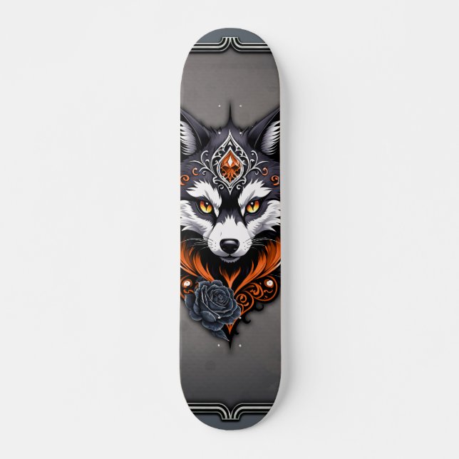 Skate Cabeça de lobo majestoso, terminada em profundidad (Frente)