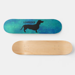 Skate Cabelo Curto Dachshund - Silhouette 1