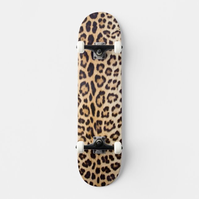 Skate Cabelo do leopardo (Frente)