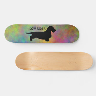 Skate Cabelo grosso Dachshund - Silhouette 1