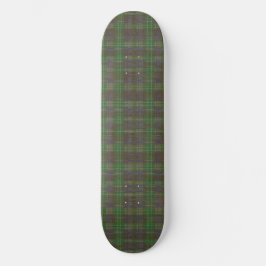Skate Cabine Xadrez Verde Floresta