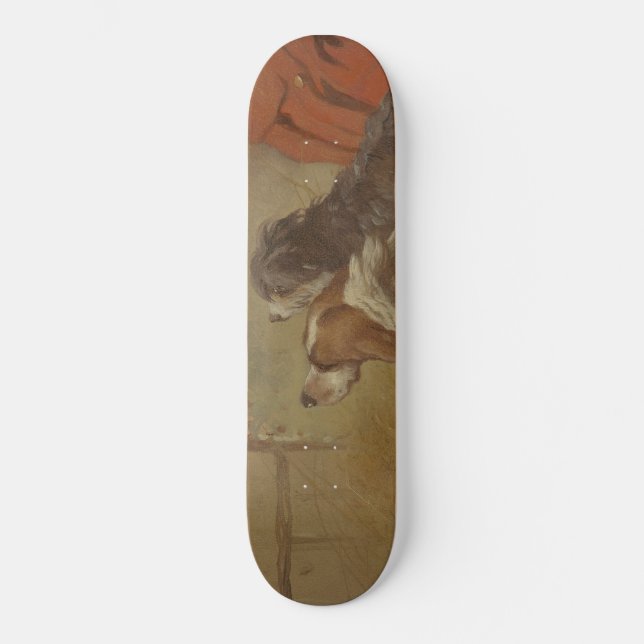 Skate Caça e Collie (Dois Cães) (Frente)