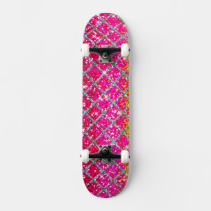 Skate Cacheskin rosa-reluz