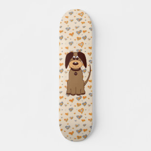 Skate Cachorro Castanho