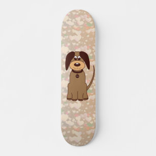 Skate Cachorro Castanho