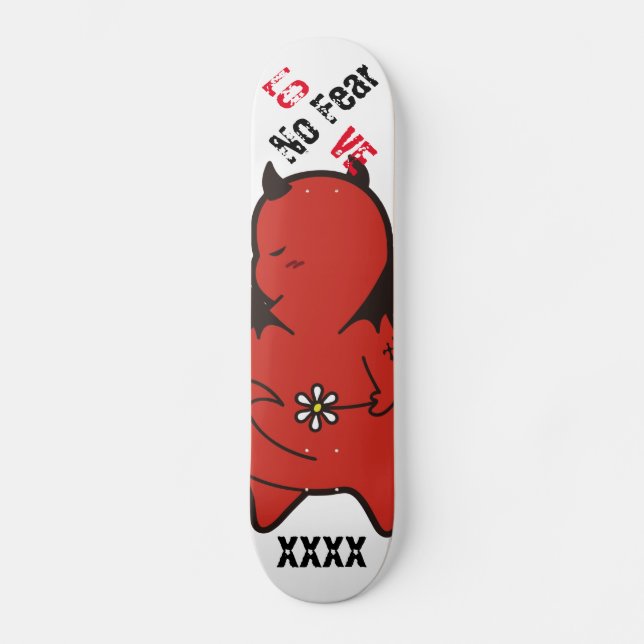 Skate Cachorro Tímido de Amor (Frente)