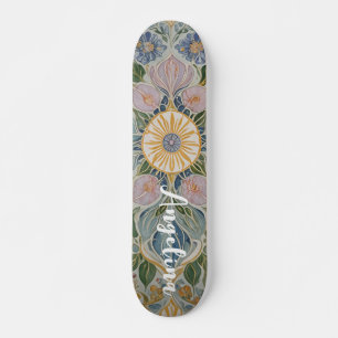 Skate Caleidoscópio Floral Personalizado