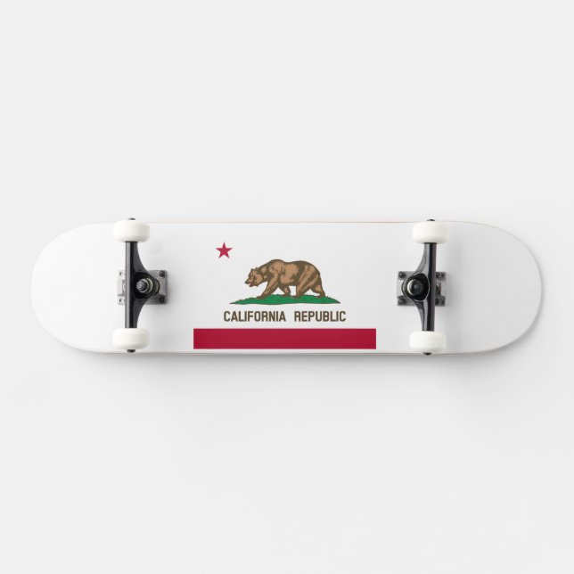 Skate California Cali Republic Bear Flag, Estados Unidos (Horz)