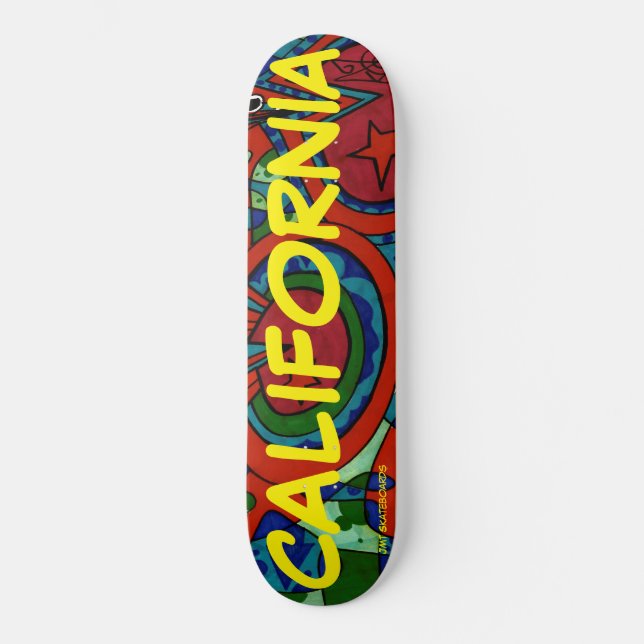 SKATE CALIFÓRNIA/SCRIBZ /JMT SKATEBOARDS (Frente)