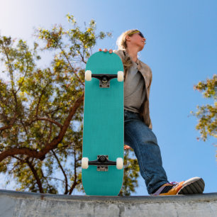 Skate Calmo & simples Fundo texturizado turquesa