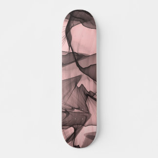 Skate Camada Mística de Chiffon Escarpa Preto N Rosa