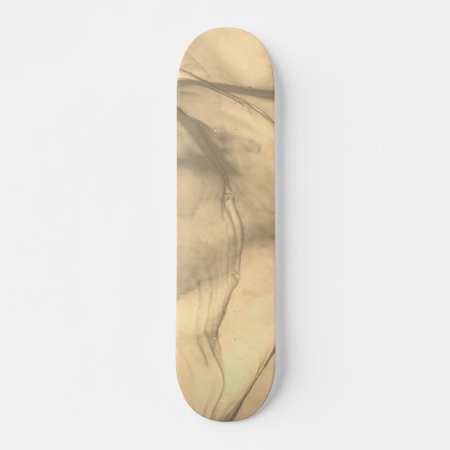 Skate Camadas Marrom / Dourado (Frente)