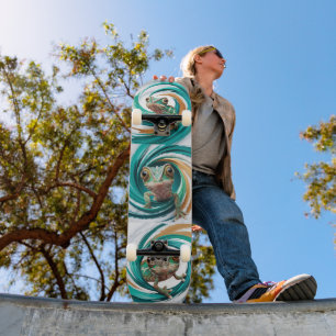 Skate Camaleão: Deslize com Estilo e Personalidade