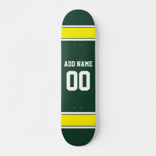 Skate Camisa de Futebol de Time Esportivo Nome Número Pe