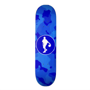Skate Camo azul; Basquetebol da camuflagem