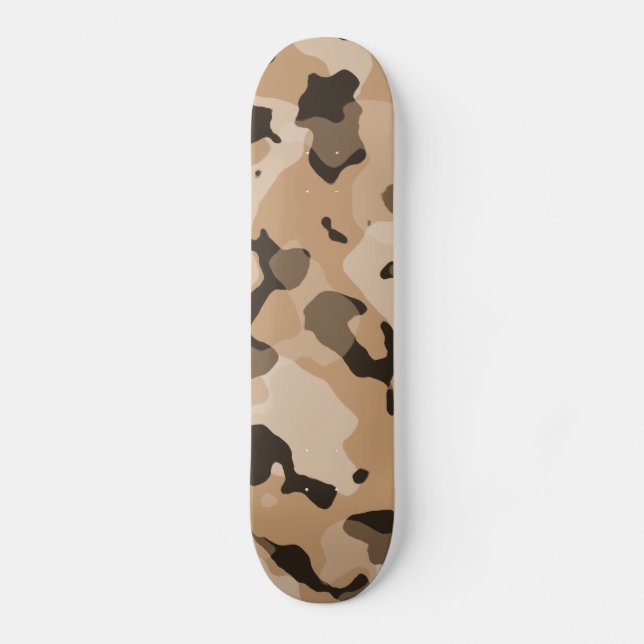 Skate Camo castanho claro; Camuflagem (Frente)