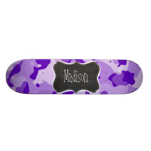 Skate Camo Roxo Ametist; Camouflagem;