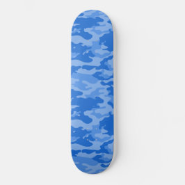 Skate Camuflagem Azul