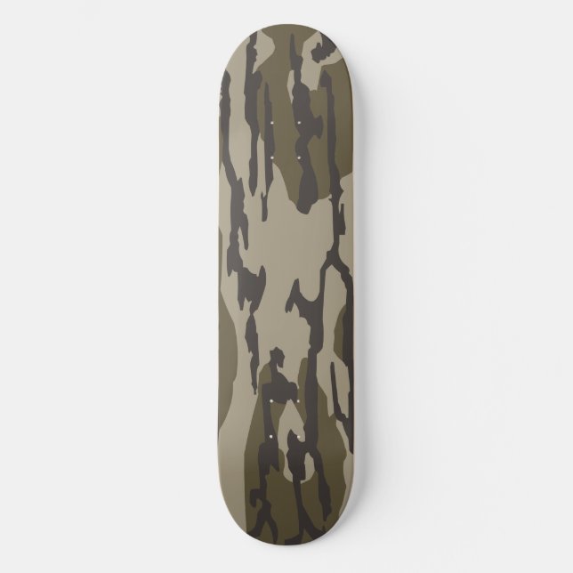 Skate Camuflagem Bottom Lands para Homens Roupas e Equip (Frente)