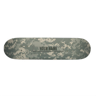 Skate Camuflagem da ACU do exército customizável