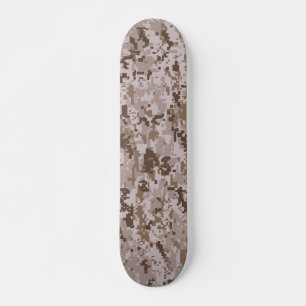 Skate Camuflagem Digital – padrão de camuflagem LG cinza