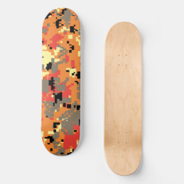 Skate Camuflagem Digital – padrão de camuflagem LG laran