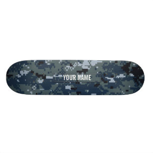 Skate Camuflagem do marinho NWU customizável