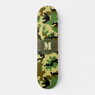 Skate Camuflagem florestal