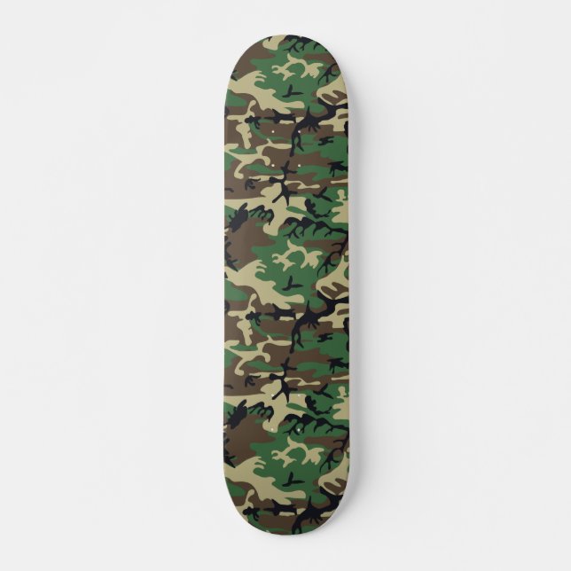 Skate Camuflagem Militar (Frente)