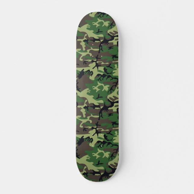 Skate Camuflagem Militar (Frente)