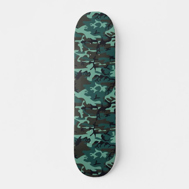 Skate Camuflagem Militar 7 1/8" (Frente)
