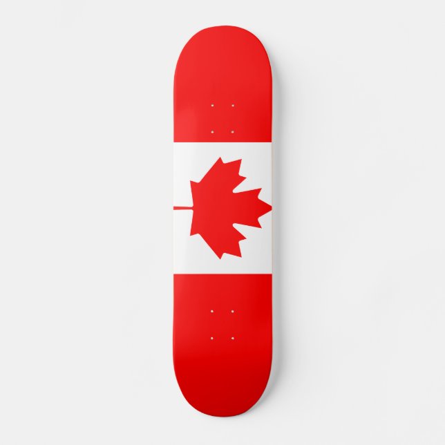 Skate canadense da bandeira (Frente)