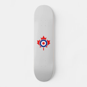 Skate Canadiano Maple Leaf Roundel Mod CANADA