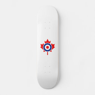 Skate Canadiano Maple Leaf Roundel Mod CANADA