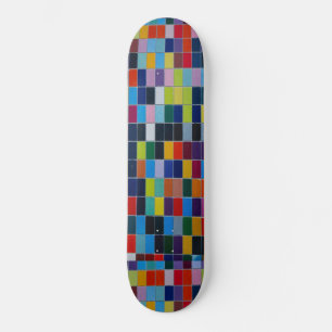 Skate Caos Color Jam Space Tectonic Deck