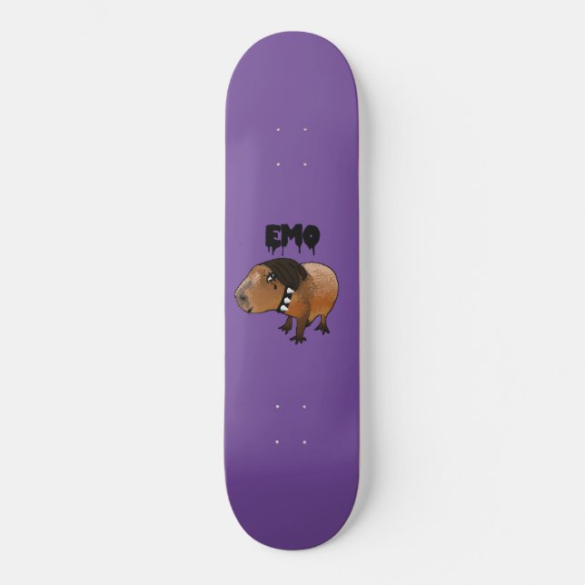 Skate Capivara Emo (Frente)