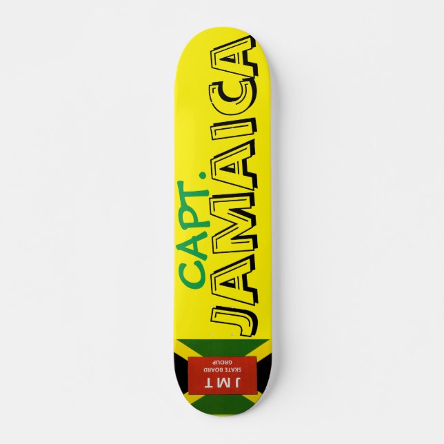 Skate CAPT JAMAICA JMT skate, deck de 7¾" (Frente)
