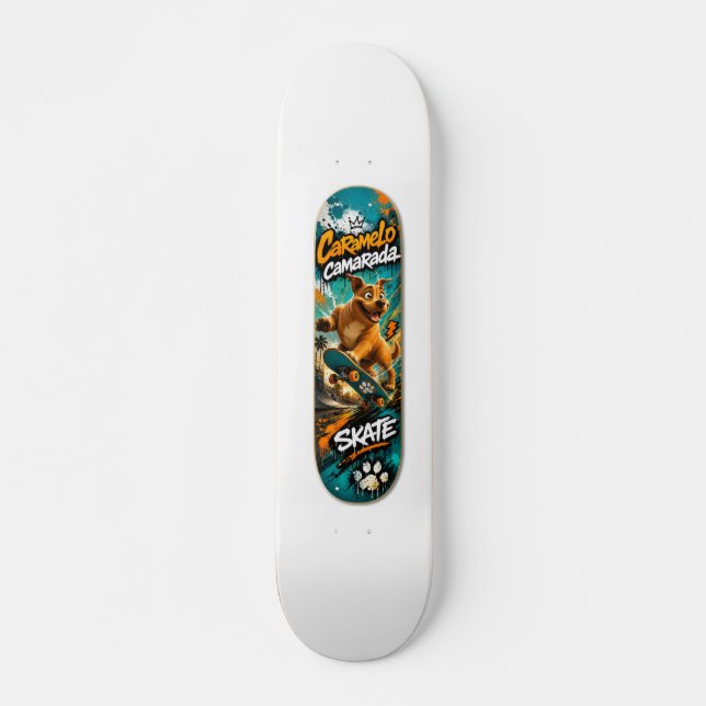 Skate Caramelo Camarada  (Frente)