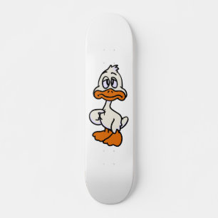 Skate Caricatura de pato  escolher cor de fundo