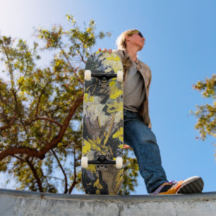 Skate Carona com a Beleza da Natureza - Van Gogh