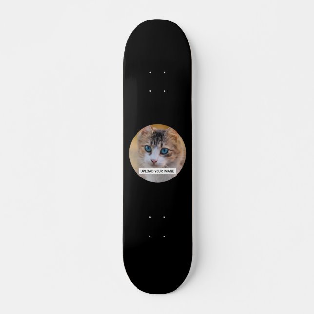 Skate Carregar a Foto de Gato Fofo (Frente)