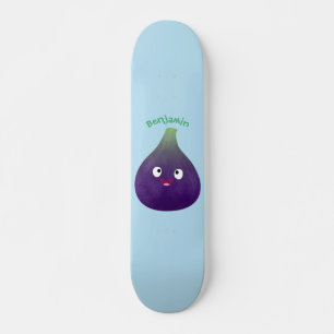 Skate Cartografia de fruta roxa e giro, bonita