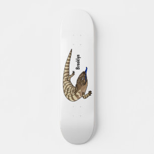Skate Cartografia de répteis de lagarto azul