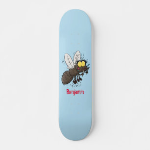 Skate Cartoon de insetos com mosca espinhenta