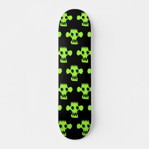 Skate Cartoon Mackey Skulls