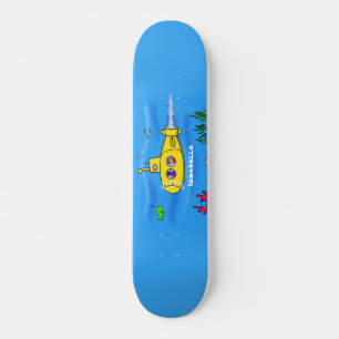 Skate Cartoon submarino feliz