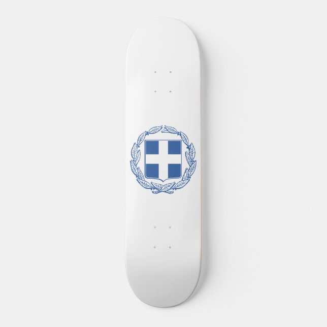 Skate Casaco de armas da Grécia (Frente)